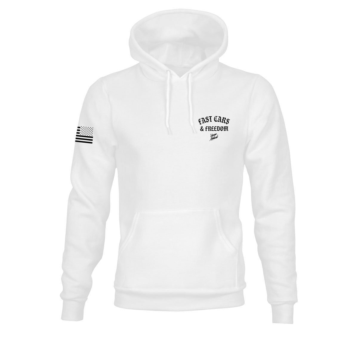Fast Cars & Freedom Hoodie- White