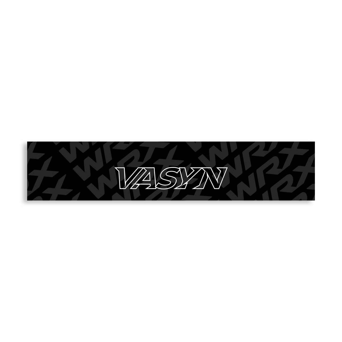 Vasyn x WRX Windshield Banner - Blackout