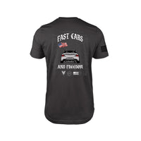 Thumbnail for Fast Cars & Freedom x EVO Tee- Charcoal