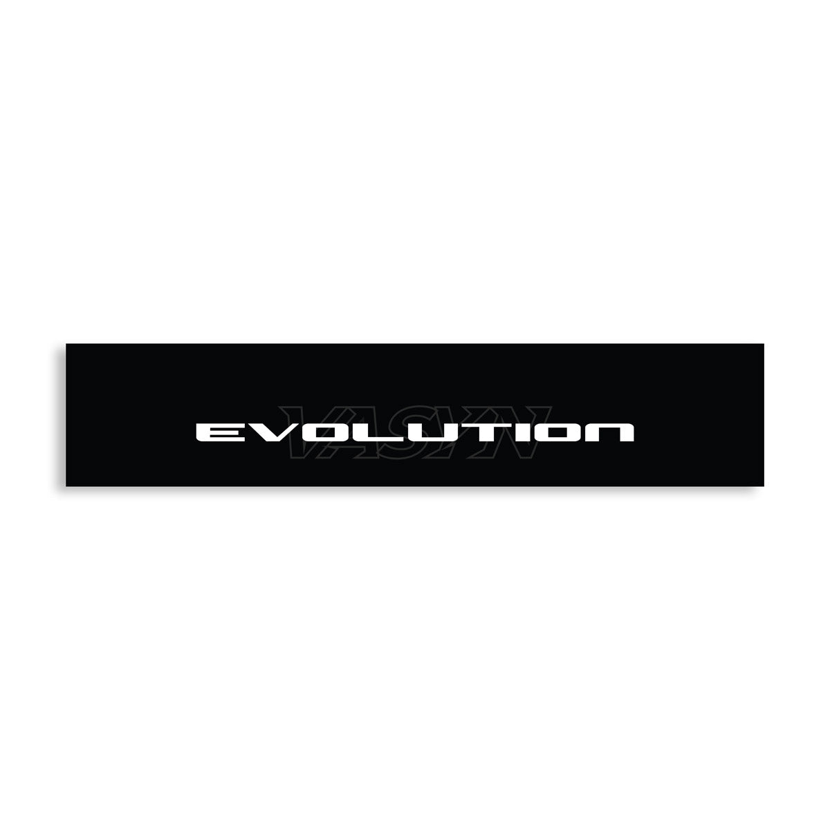 Vasyn x Evolution Windshield Banner - Black