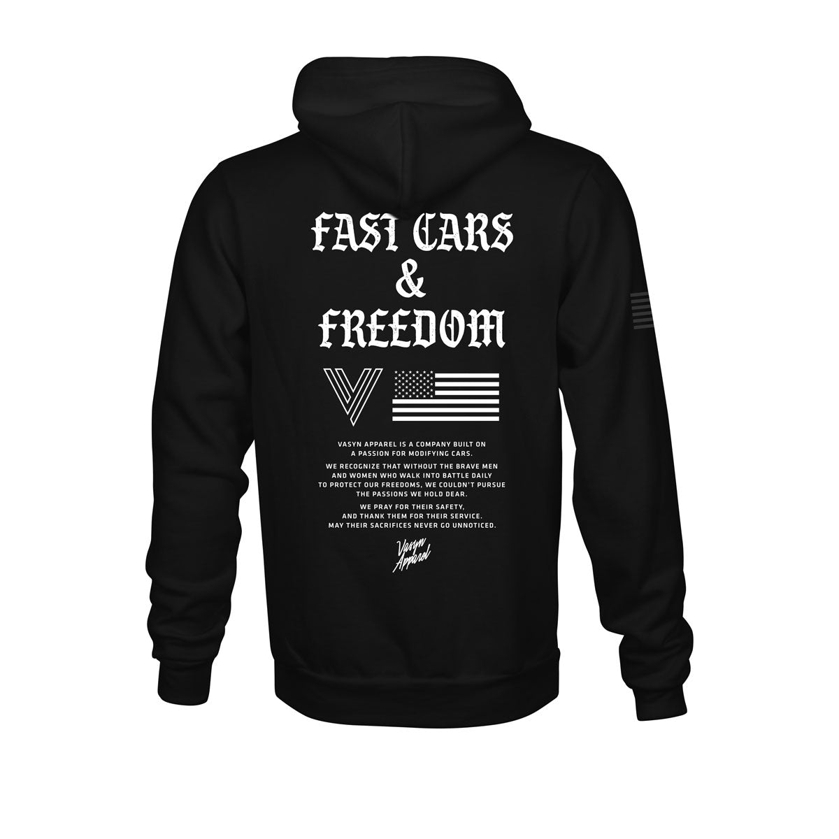 Fast Cars & Freedom Hoodie- Black