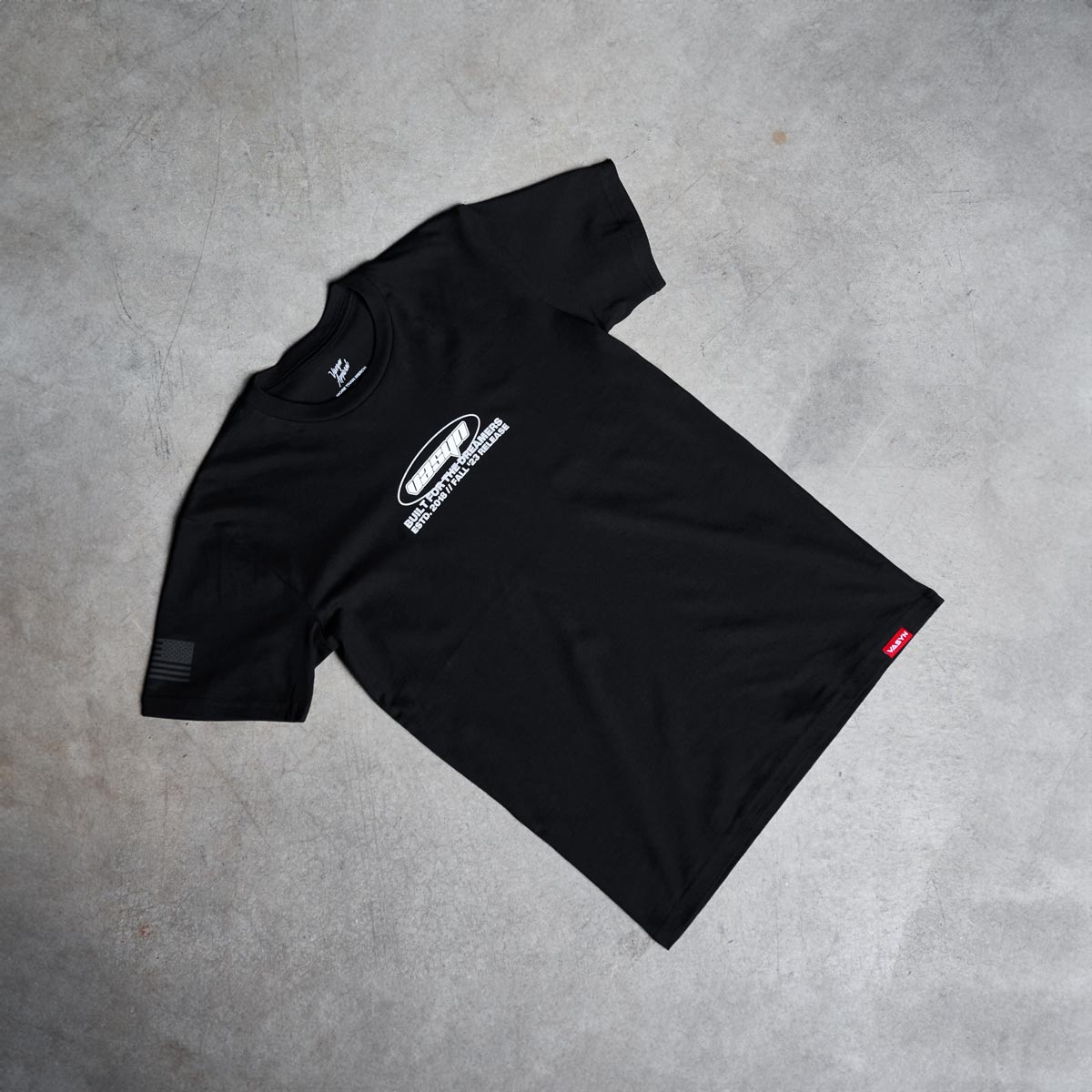 She Built Box Logo Tee- Black – Vasyn Apparel