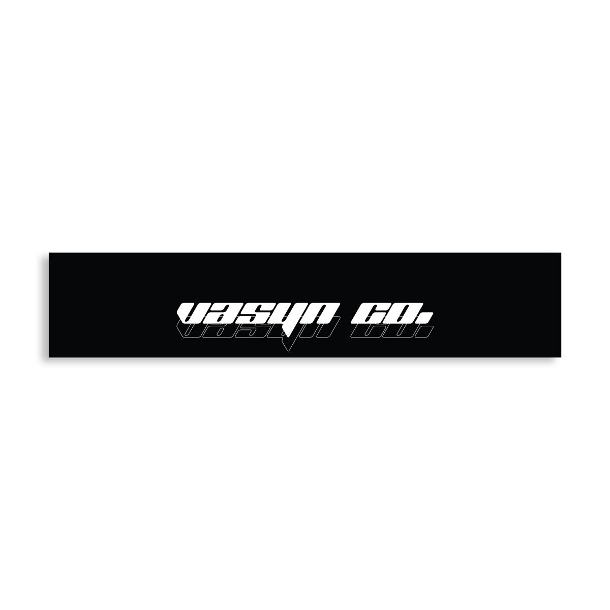 Vasyn Co. V3 Windshield Banner - Black